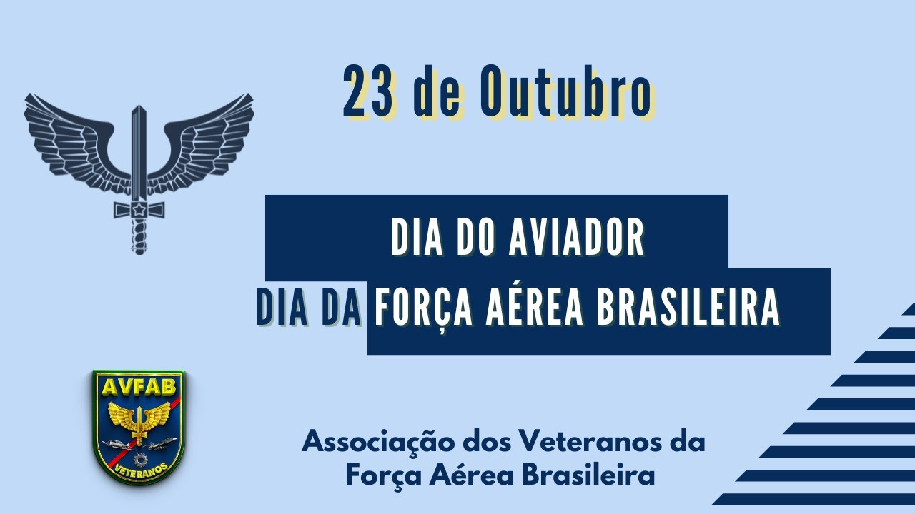 Dia do Aviador e da Força Aérea Brasileira 2025