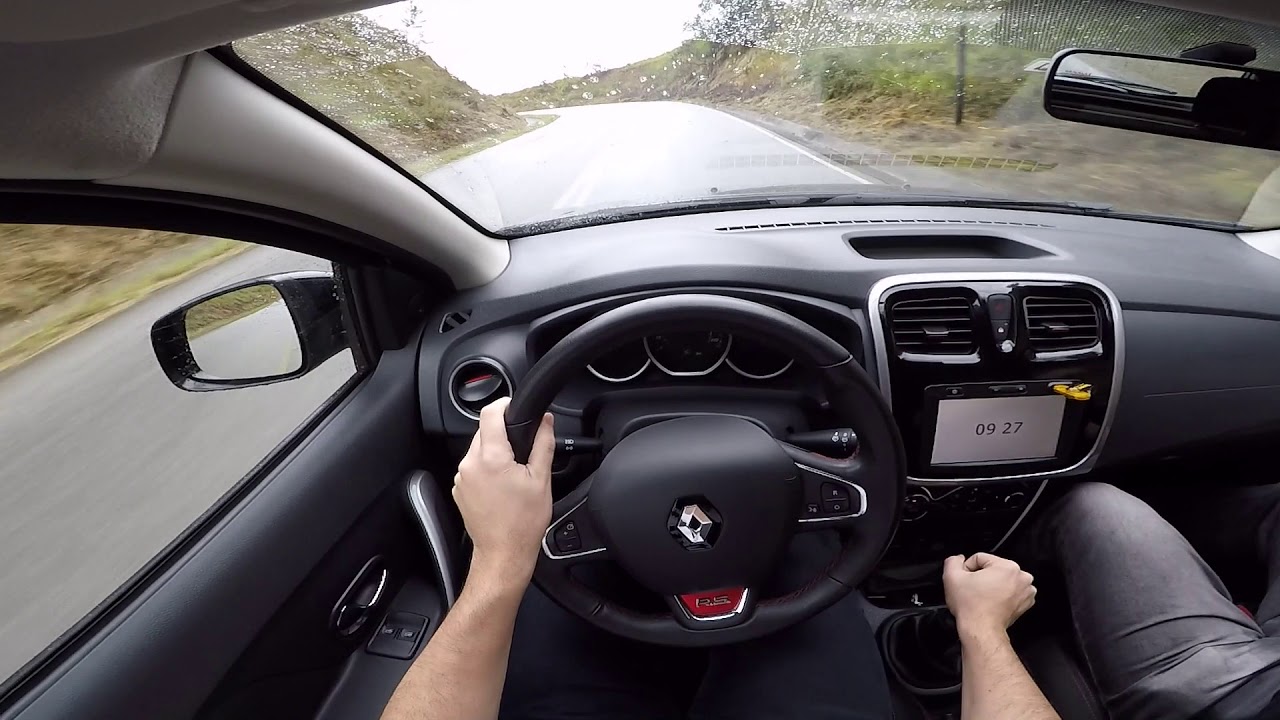 RENAULT SANDERO RS | TEST DRIVE ONBOARD POV GOPRO