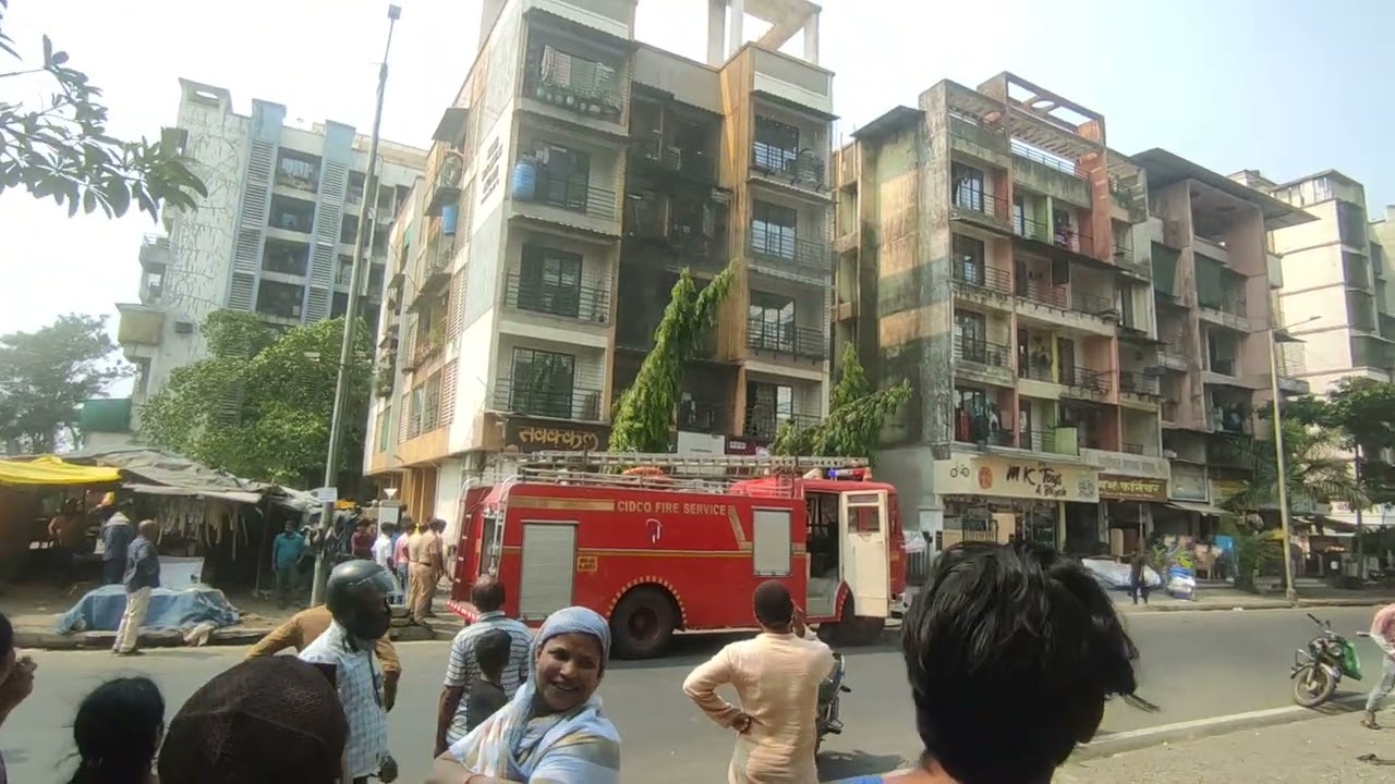 Taloja Phase 1 Sector 10 fire 2nd floor