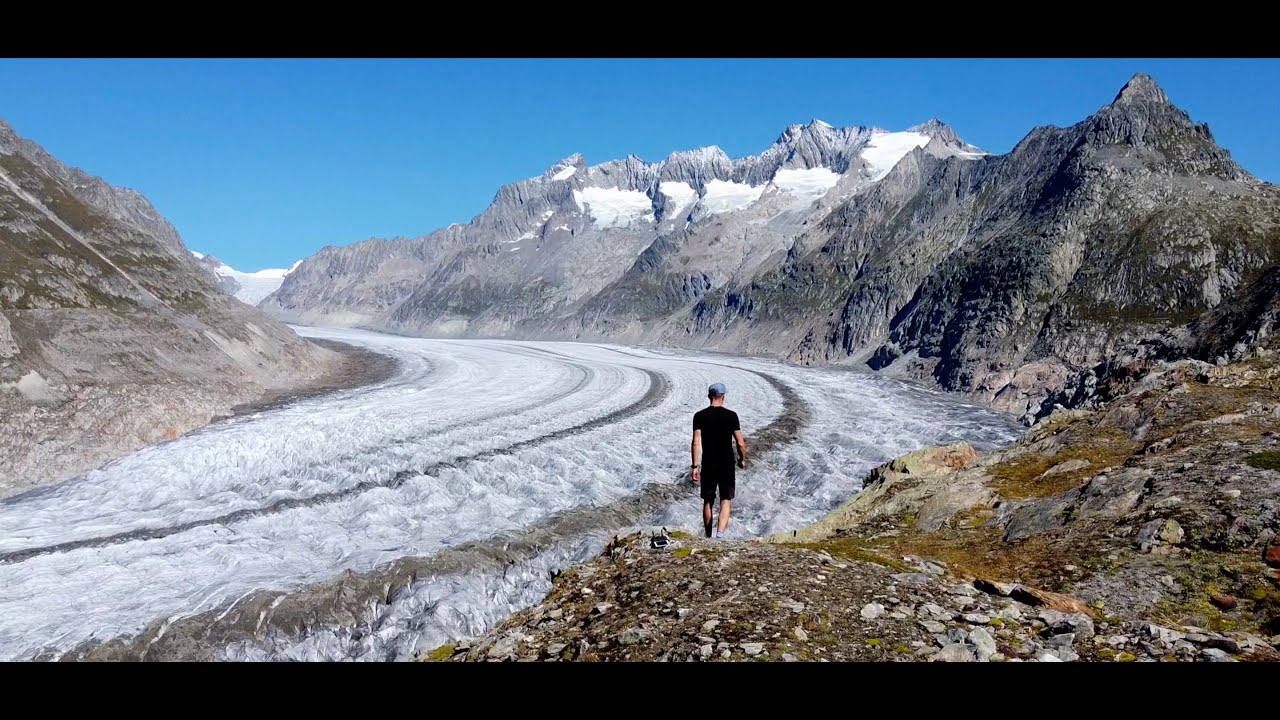 Aletsch Glacier Switzerland | Cinematic Drone Video