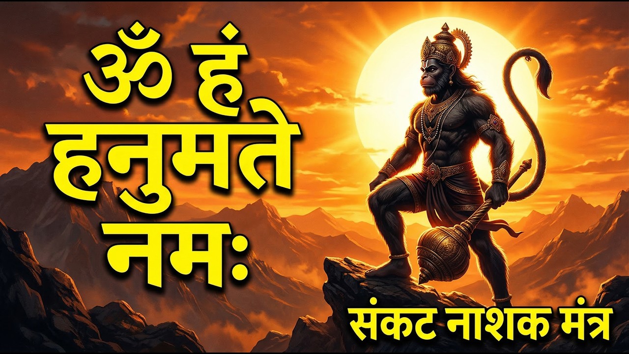 30 मिनट में हर संकट दूर | ॐ हं हनुमते नमः | हनुमान रक्षा मंत्र