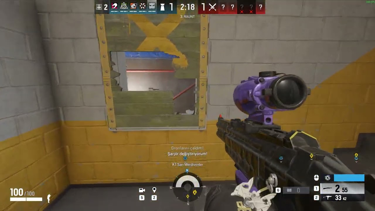 Tom Clancy's Rainbow Six  Siege spawn peek