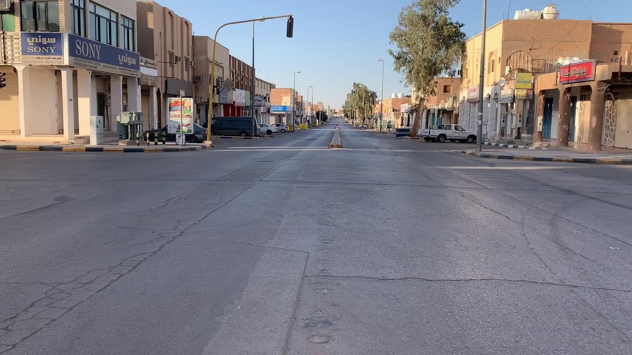 تقرير: التزام أهالي محافظة رفحاء بقرار حظر التجول _ عبدالله عايش