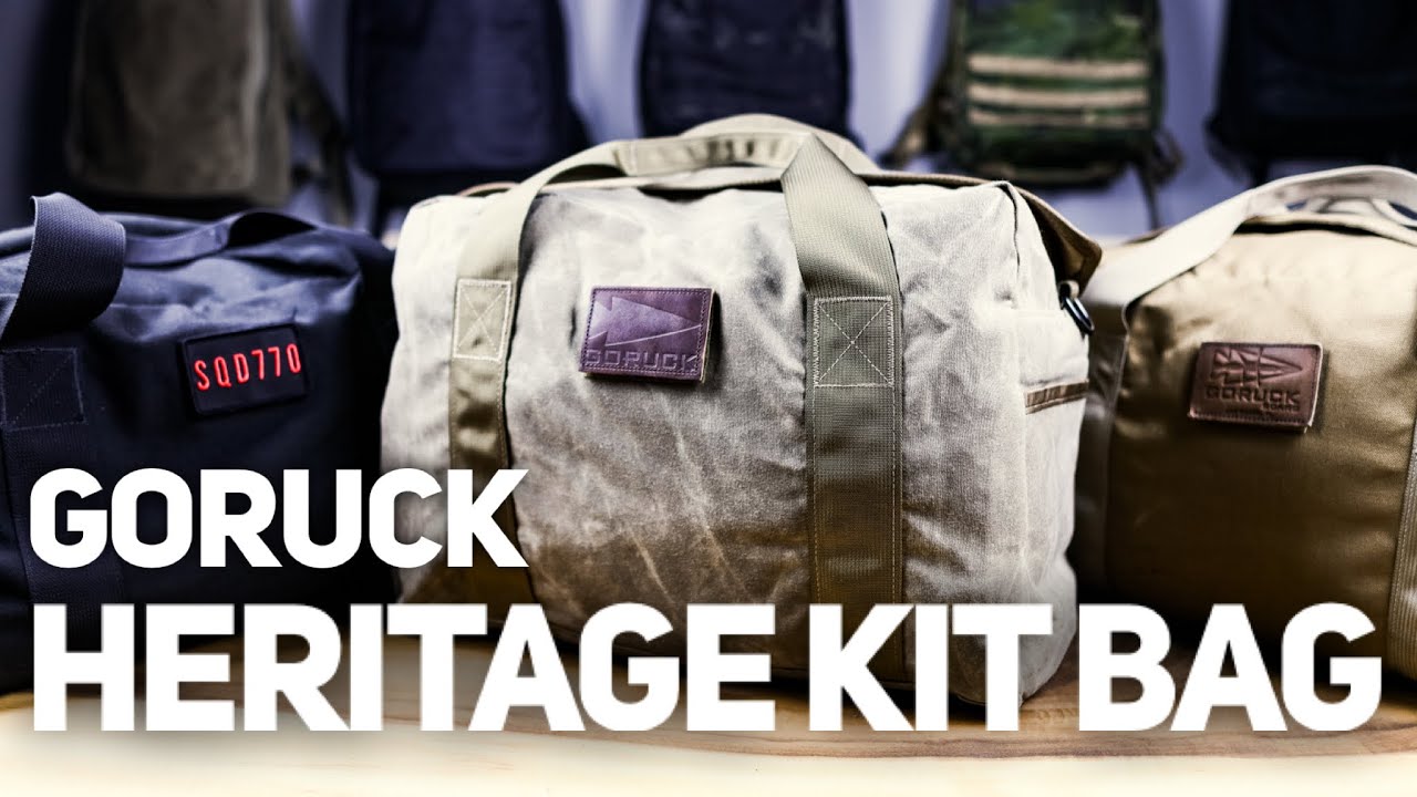 GORUCK Heritage 32L Kit Bag // My GO-TO Travel Sidekick&hellip;almost always