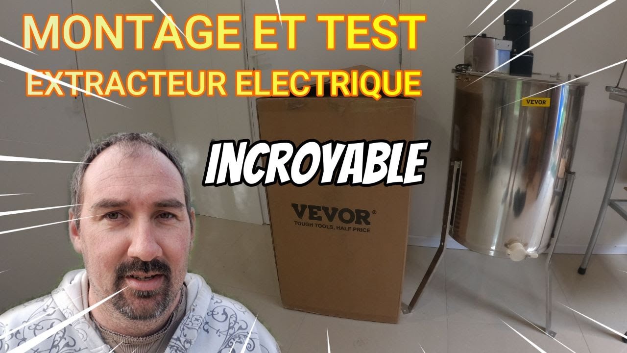 Montage + test de l'extracteur électrique Vevor