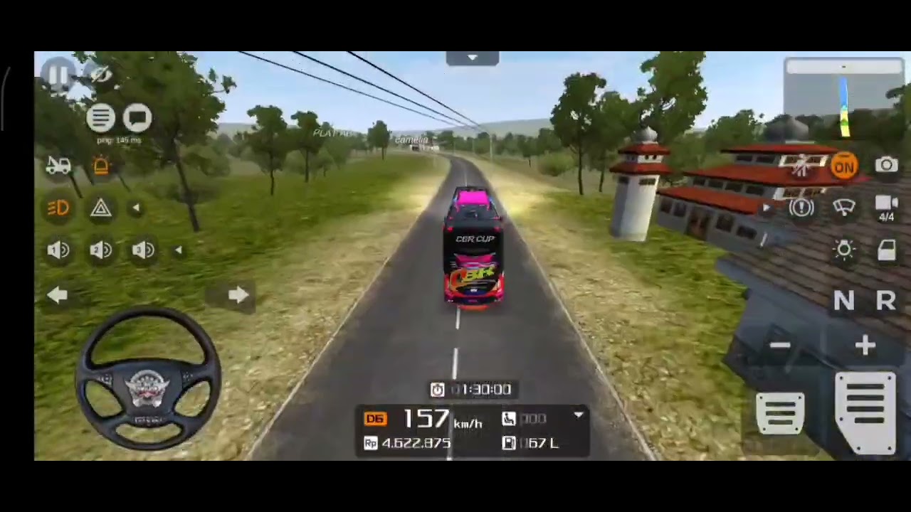 Tronton bussid v361 event grup CBR PLAT E finis ke 3
