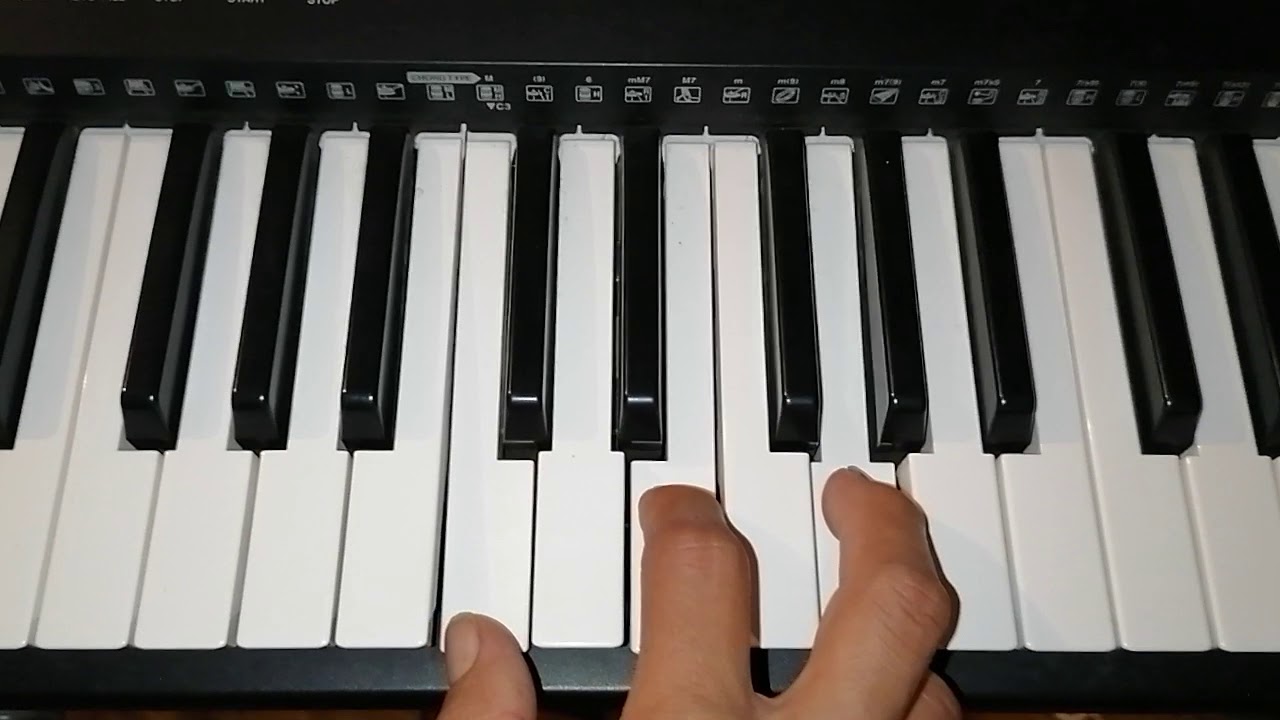 Tutorial notas  su primera segunda y tercera piano
