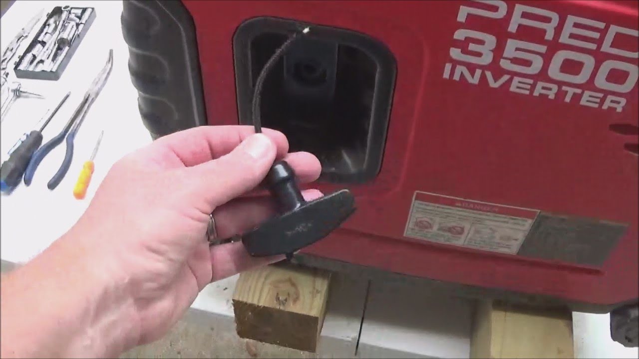 Predator 3500 Inverter Generator Pull Start Rope Replacement (Step-by-Step)
