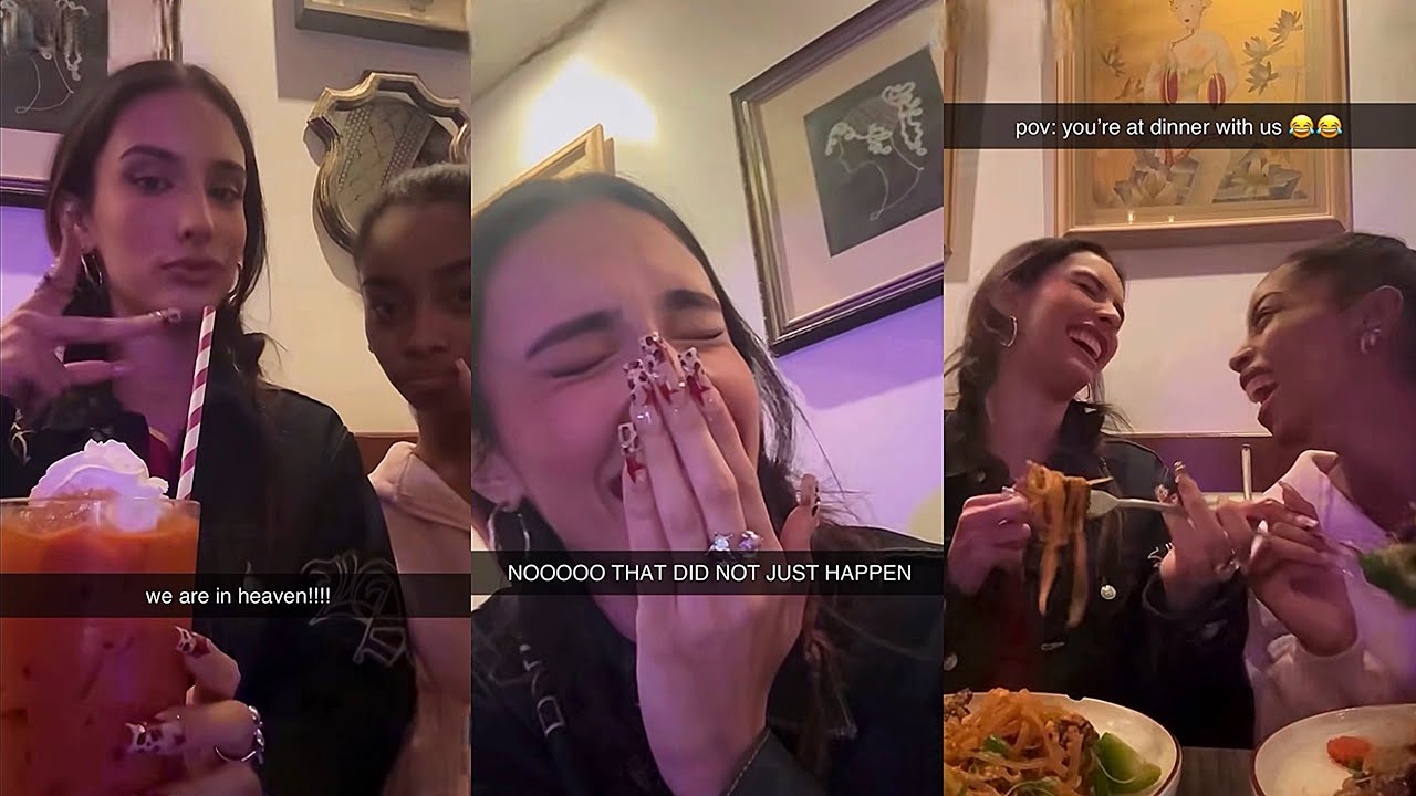 Kylie Cantrall and Jadah Marie Mukbang | Snapchat Stories | KylieCupdates 