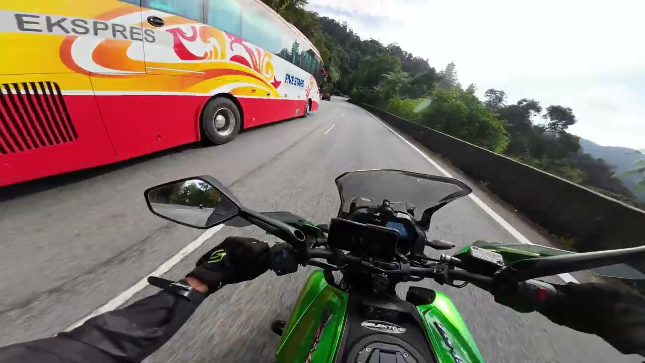 (2/2) JARANG DAPAT RIDE PAGI KE AMBER COURT! | DJI ACTION 3 [4K] | MODENAS DOMINAR 400 ADV MALAYSIA