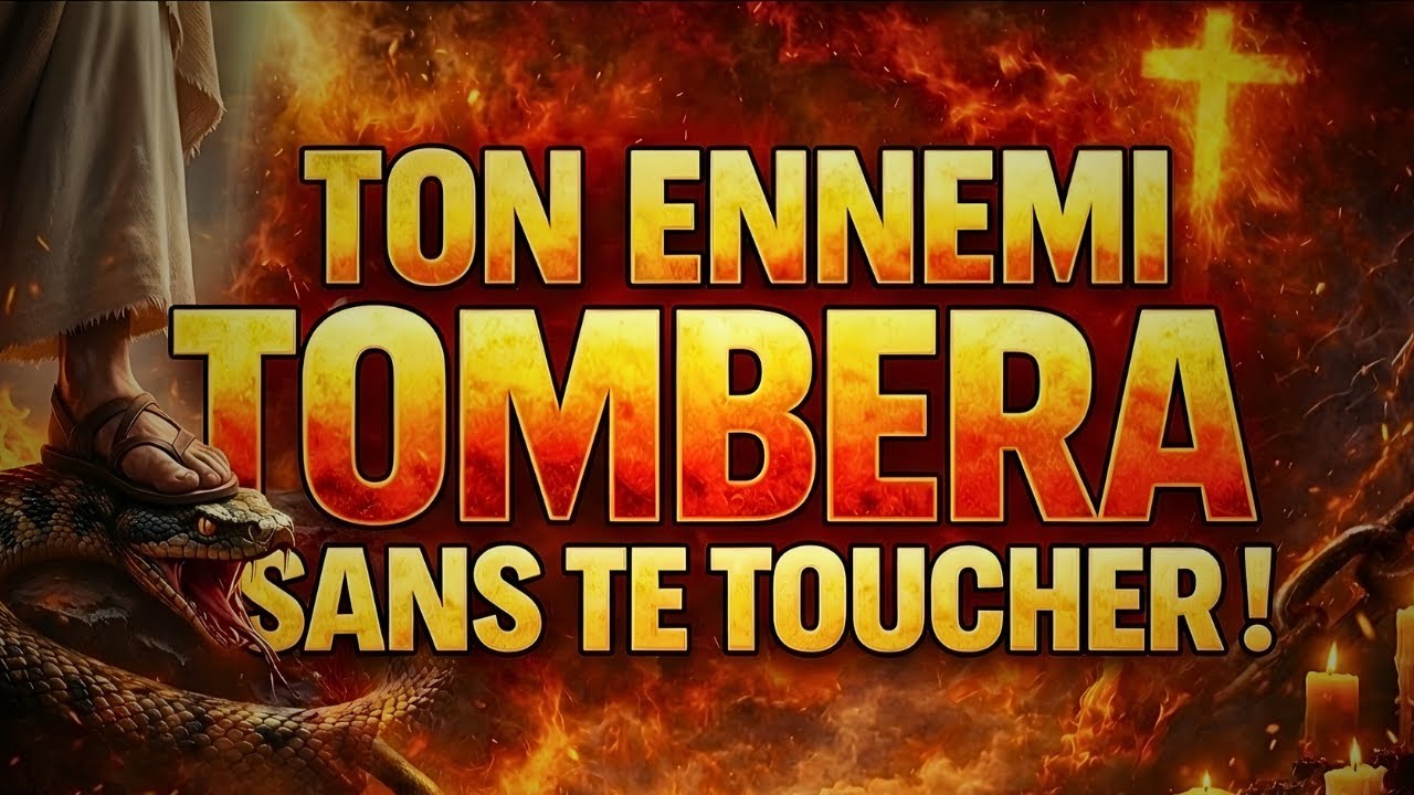 🔴TON ENNEMI TOMBERA SANS TE TOUCHER ! | Prière de Libération pour BRISER toute MALÉDICTION