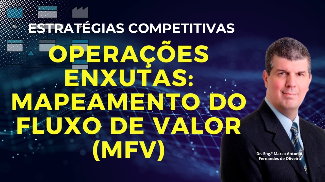 Estratégia competitivas - Operações enxutas - Mapeamento do fluxo de valor (MFV)