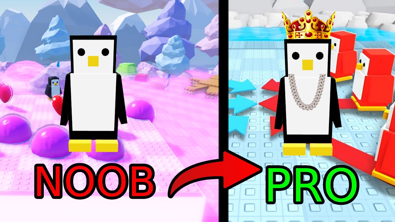 I went from NOOB to PRO in Roblox KNOCKOUT!