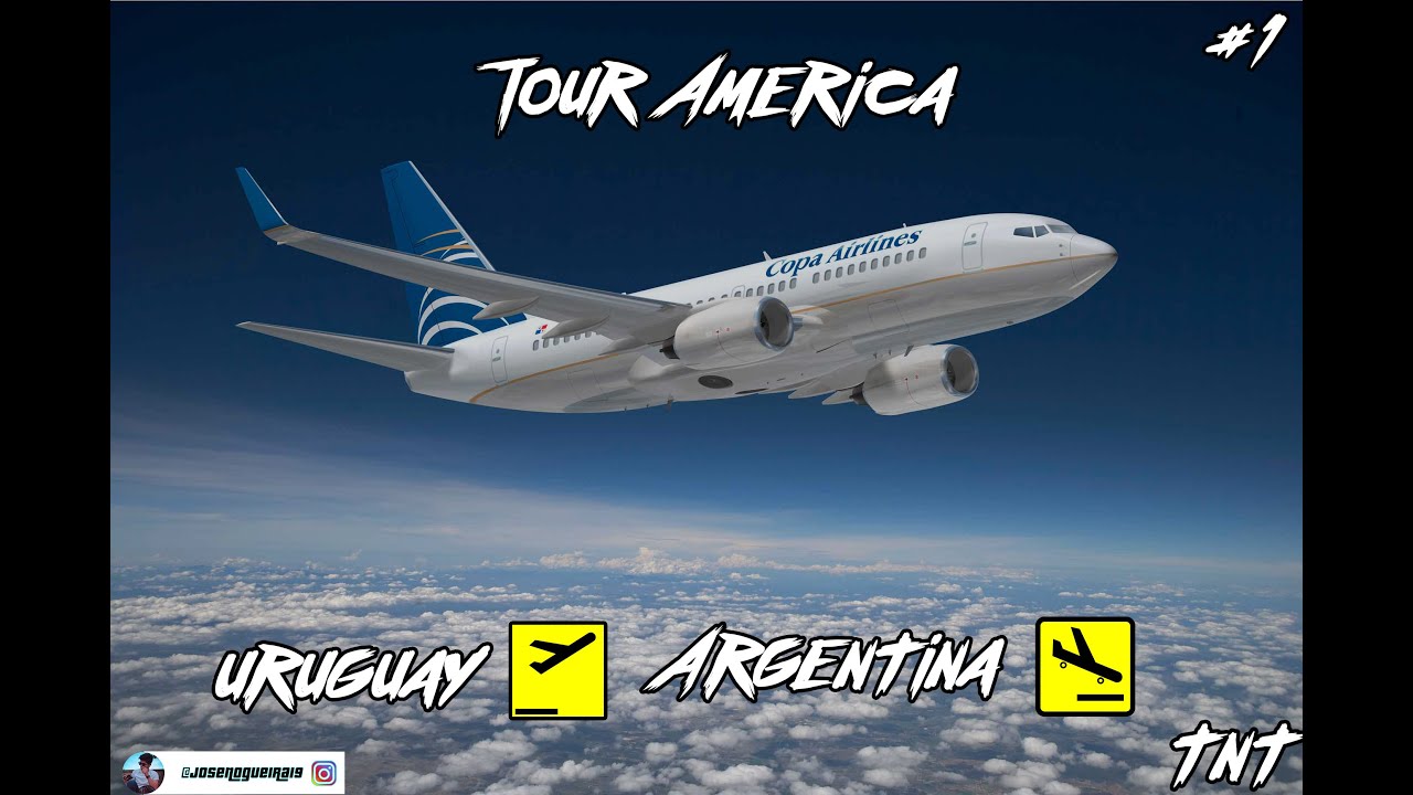 TourAmerica Xplane 11 Uruguay - Argentina (1)Proximo Vuelo Argentina-Chile / Jose Nogueira