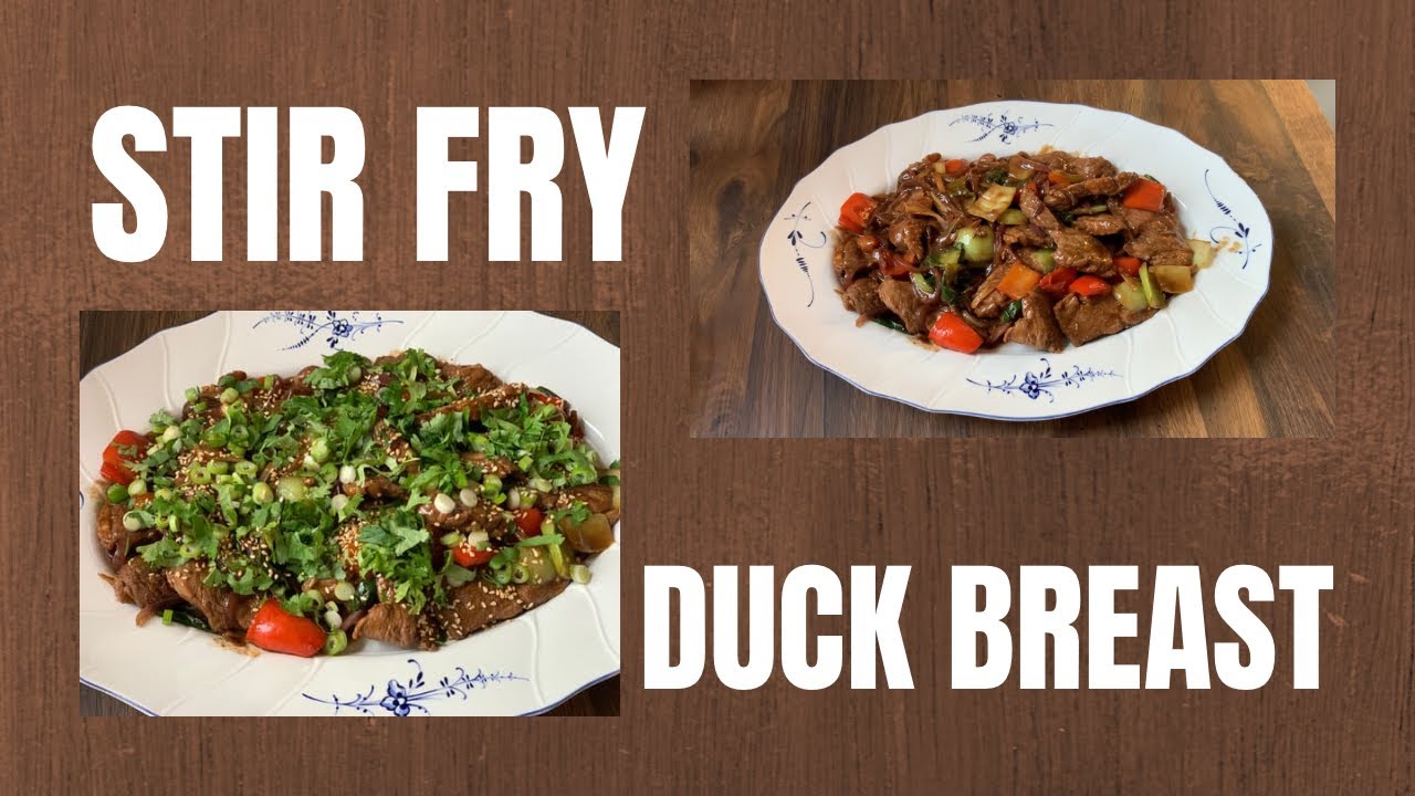HOW TO COOK STIR FRY DUCK BREAST WITH OYSTER SAUCE | JEAN LENNERTZ’ CUISINE