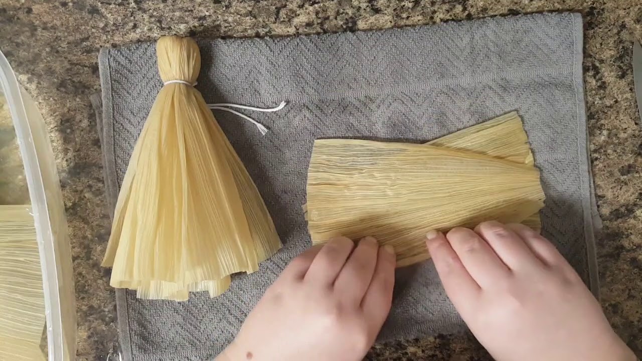 Сделайте свою собственную куклу из кукурузной шелухи