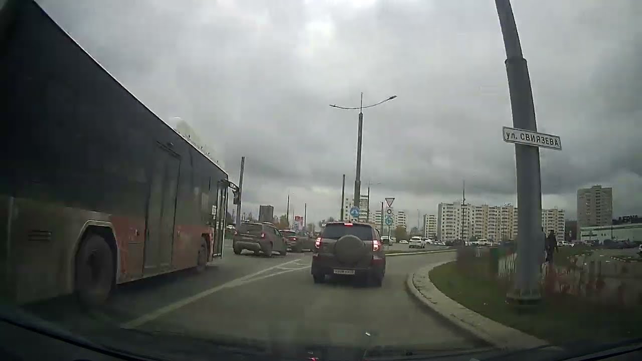 22 октября 2023. Пермь. Вышка 2 - Леруа Мерлен - Западный обход - Закамск - ТРЦ Спешилов