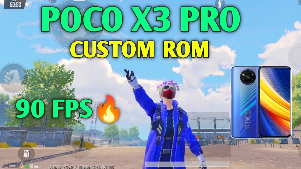 POCO X3 PRO 90 FPS CUSTOM ROM 2022 DEFAULT 90 FPS