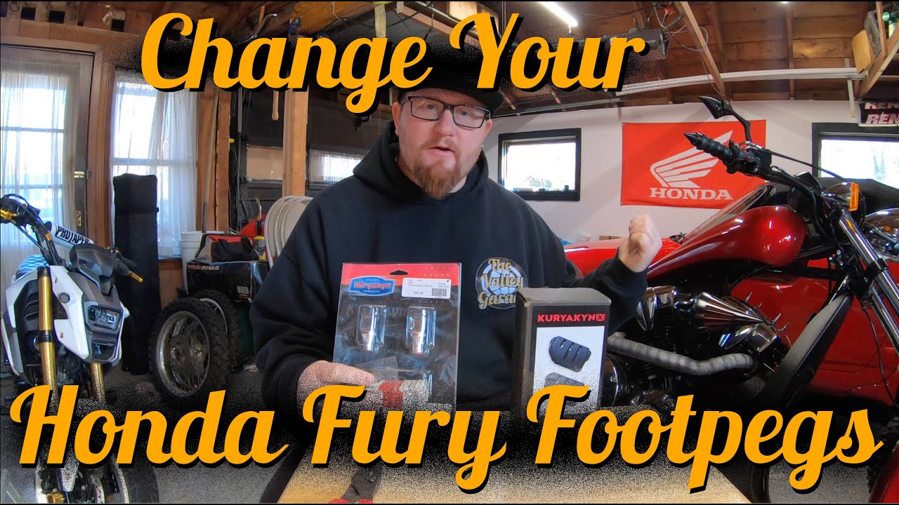 Change Your Honda Fury Footpegs