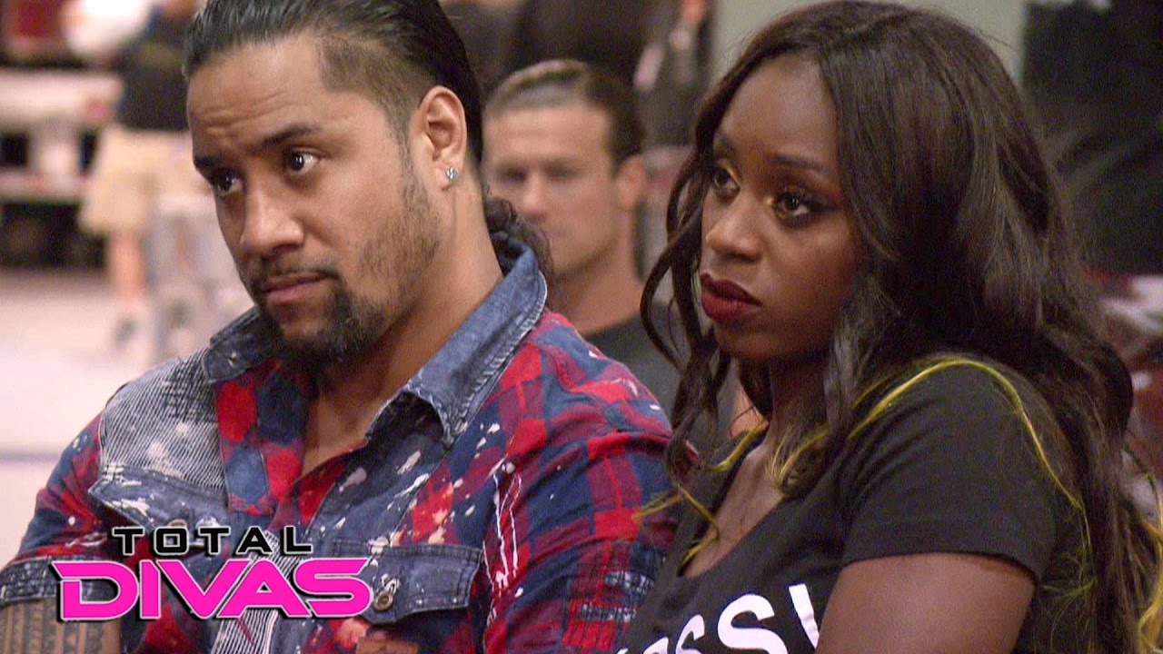 The Superstars express their nervousness before the WWE Brand Extension: Total Divas, Jan. 25, 2017