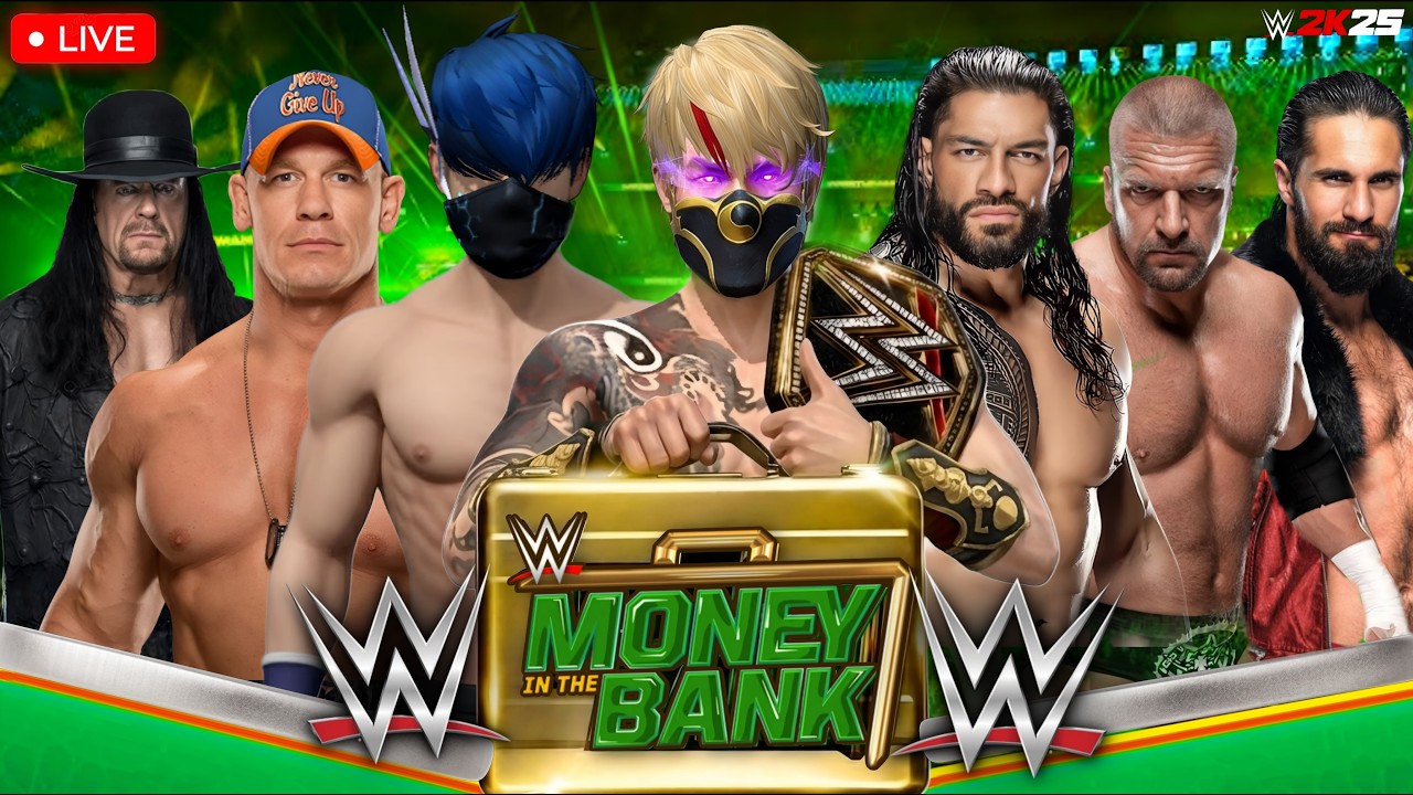 WWE 2K25 GAMEPLAY TAMIL😱🔥 || MONEY IN THE BANK🔥 #ffkprasanth #wwe