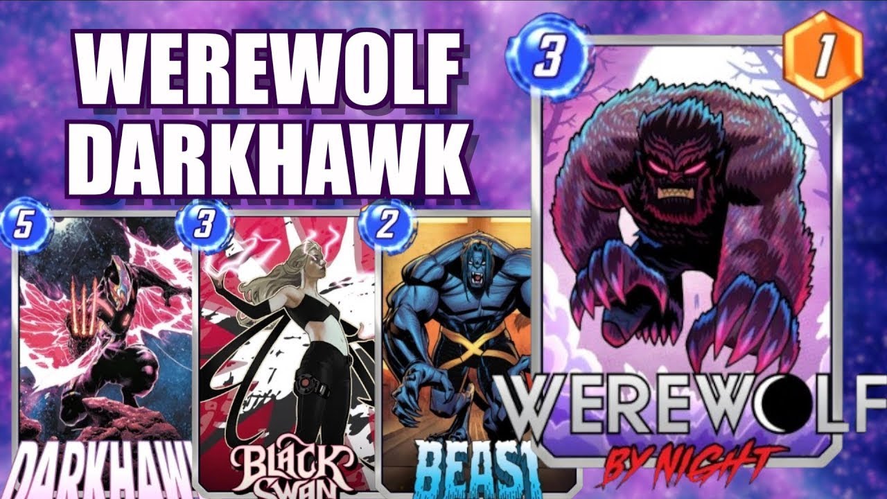 Marvel Snap: WEREWOLF BUFF IS TERRIFIC!| Werewolf Darkhawk