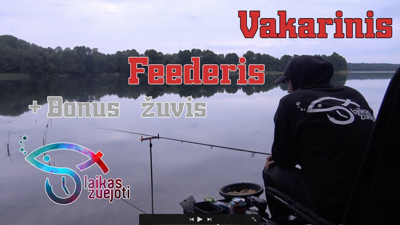 #43 Žvejyba feederiu -Trumpa sesija. Vakaras prie ežero ir netikėtas laimikis. Trakų r.