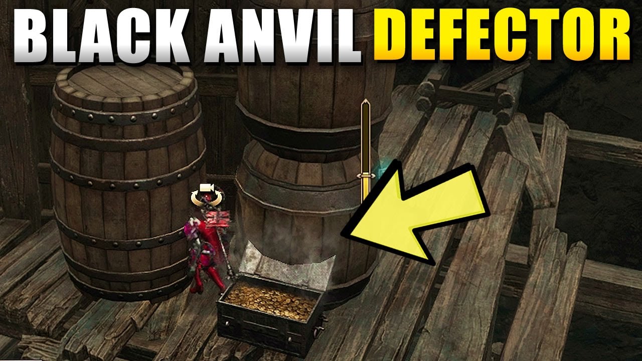 Throne & Liberty Black Anvil Defector Refer to Stolen Obsidian Collection Codex and find location