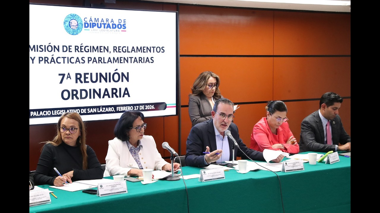 EN VIVO / Reunión Ordinaria de la Comisión de Régimen, Reglamentos y Prácticas Parlamentarias