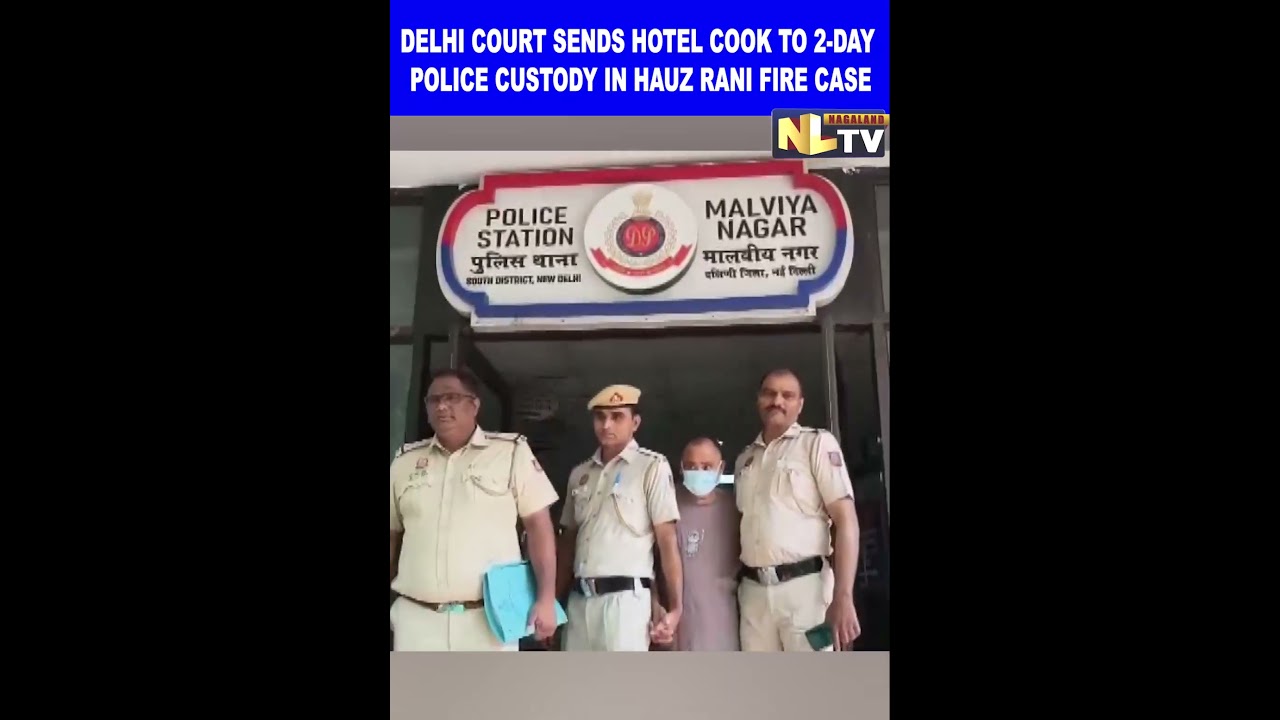 DELHI COURT SENDS HOTEL COOK TO 2-DAY POLICE CUSTODY IN HAUZ RANI FIRE CASE