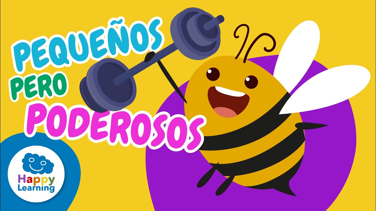 🐛 INSECTOS: ¿Sabías que respiran SIN PULMONES? | Vídeos Educativos para Niños @Happy Learning Español