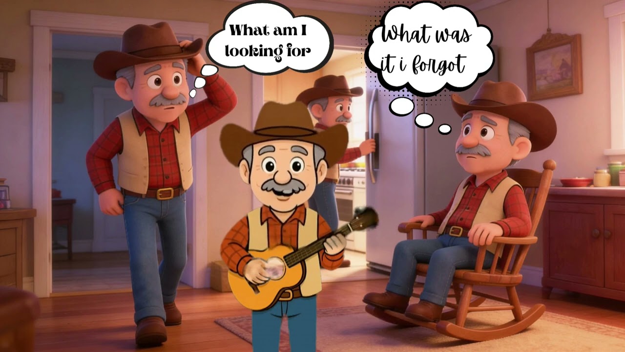I Stood Up and Forgot Why 🤠 | Cowboy Grandpa Country Comedy Song