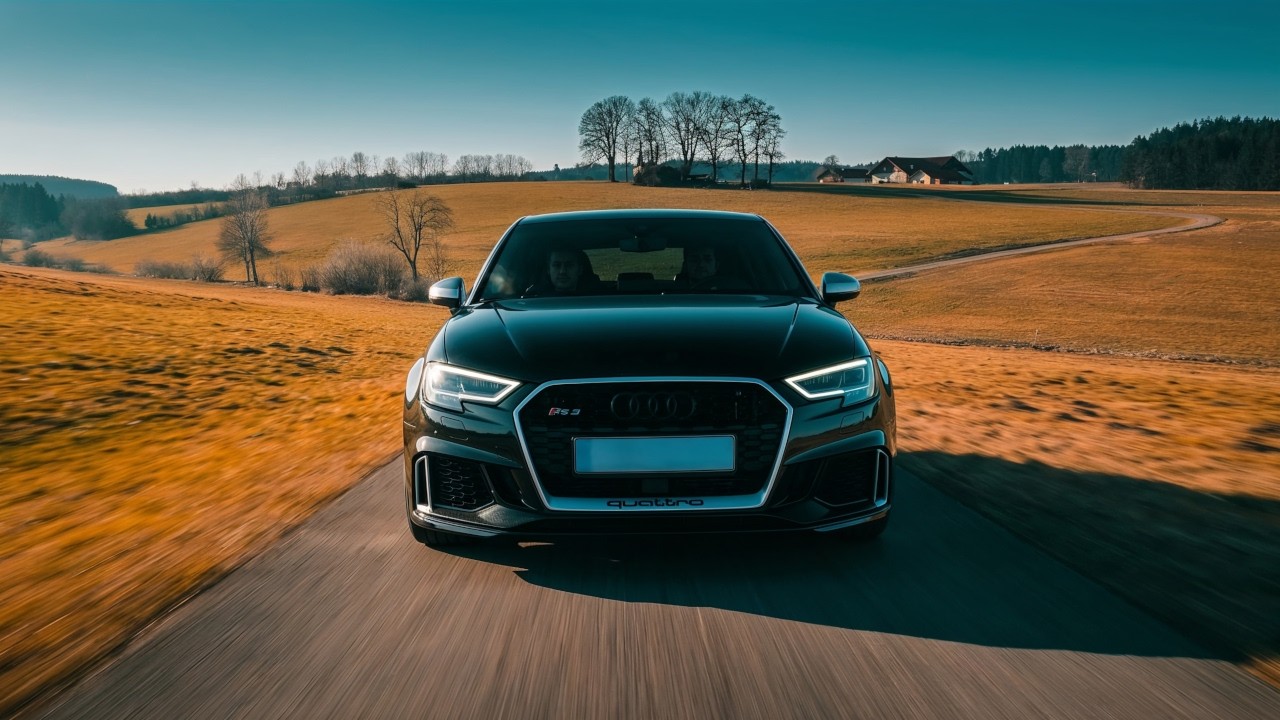 Audi RS3 5-Cylinder Sound — Brutal Accelerations / Cinematic Rollers
