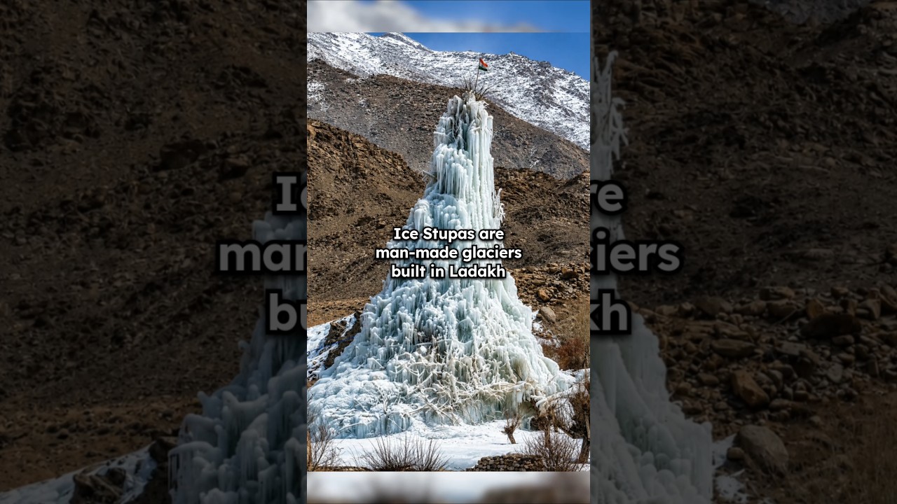 The Ice Towers Saving Ladakh #history #art #painting