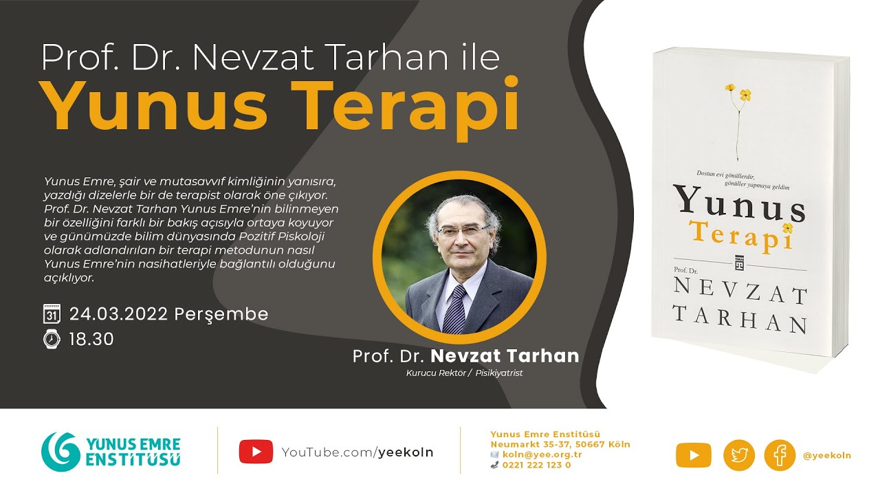 Prof. Dr. Nevzat Tarhan ile Yunus Terapi