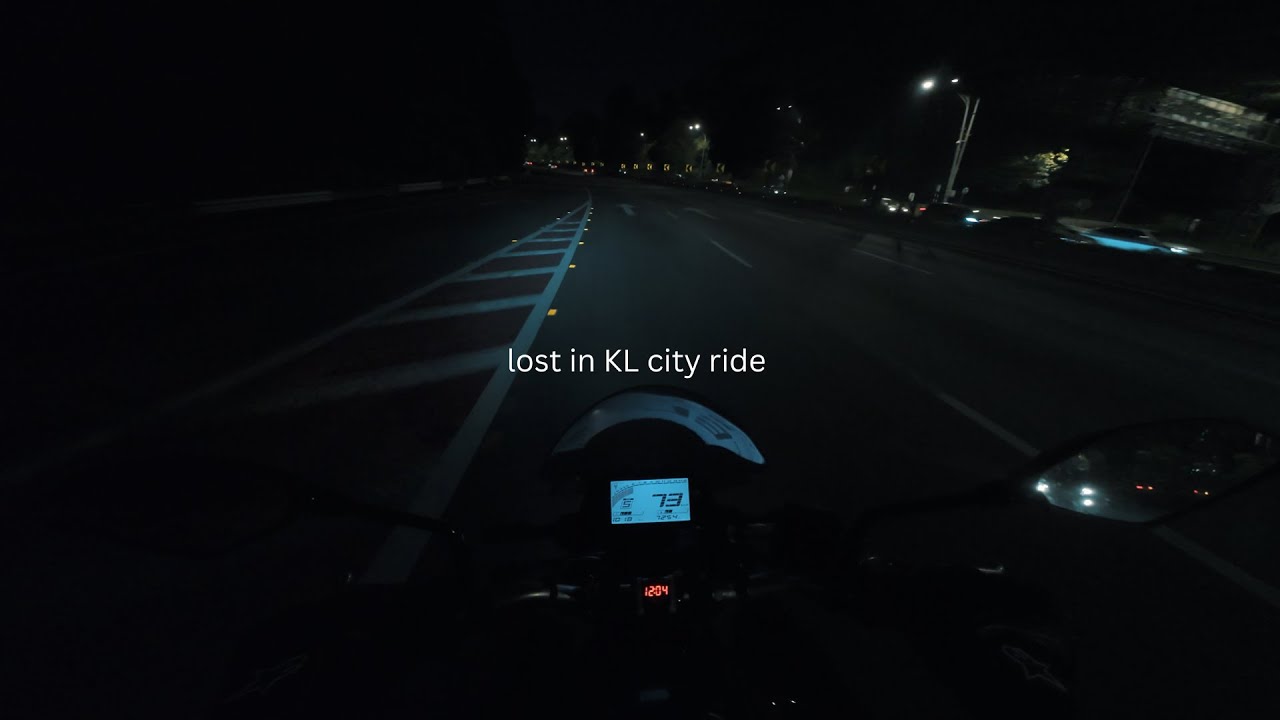 It's Getting Late KL Night Ride | YAMAHA MT-25 | DJI OSMO ACTION 4 [4K]
