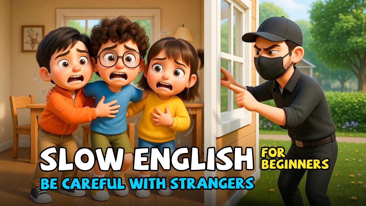 Be Careful with Strangers | Easy English Listening Story (A2 Level)