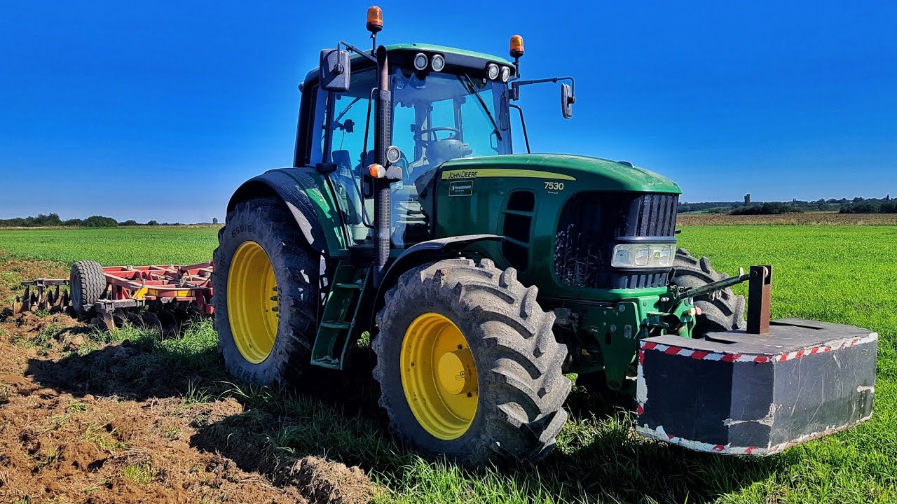John Deere 7530 + Rau Rondo XL - POV
