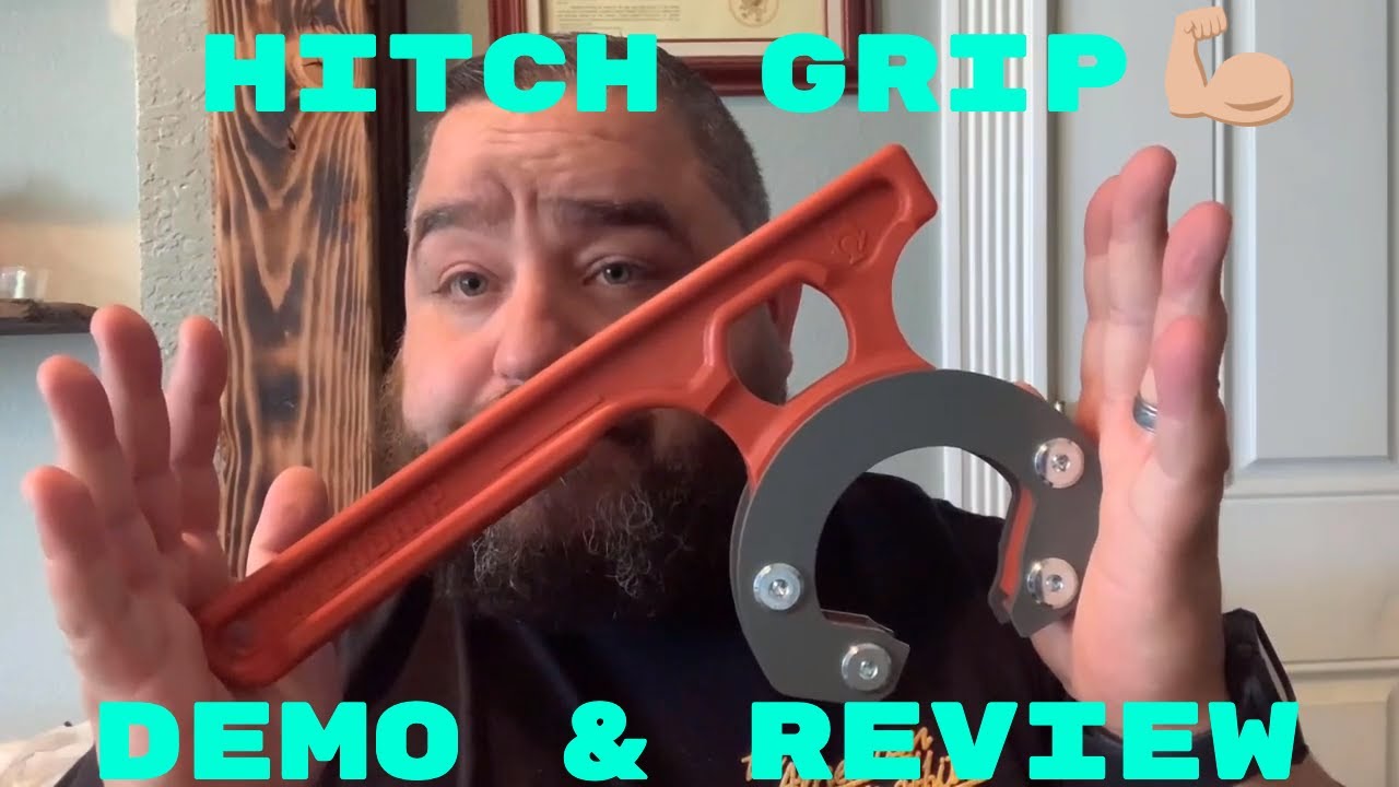 *Demo & Review* Hitch Grip Travel Trailer & RV Hitch Tool - link to buy in description