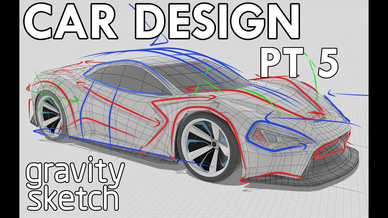 Car Design with Gravity Sketch PT 5.