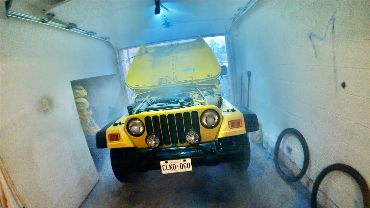 Очистка внутренних деталей двигателя и восстановление мощности моего Jeep Wrangler TJ 4.0
