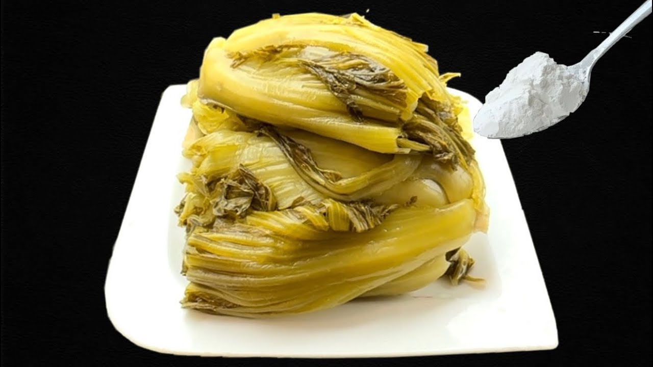 Cứ Cho Thêm Thứ Này / Muối Cải Chua Cấp Tốc Vàng Ươm Không Cần Phơi Nắng 