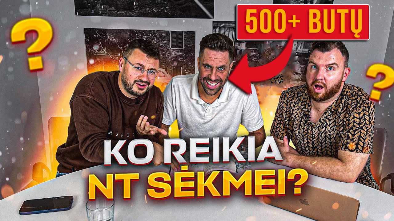 NT Podcast #7 Vieno žmogaus NT Imperija Tomas Bagdonavičius 1 dalis
