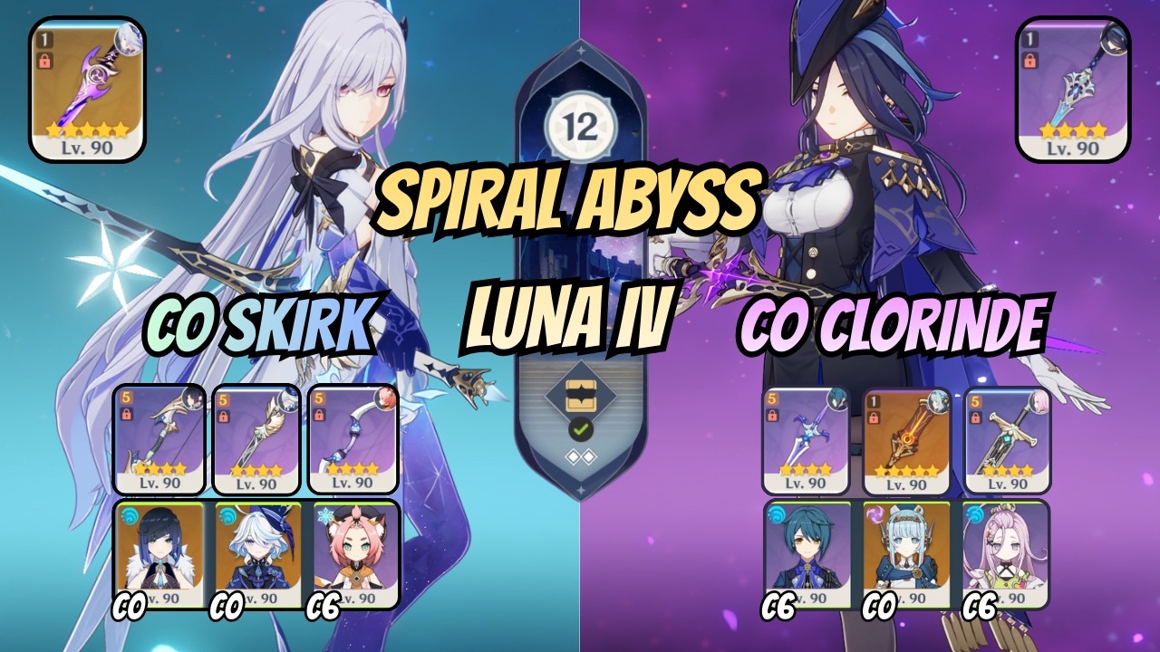 Clorinde Lunarcharged is actually good...
