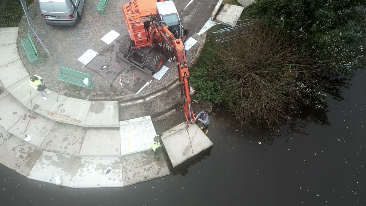 Erneuerung der Hafeneinfahrt Haren