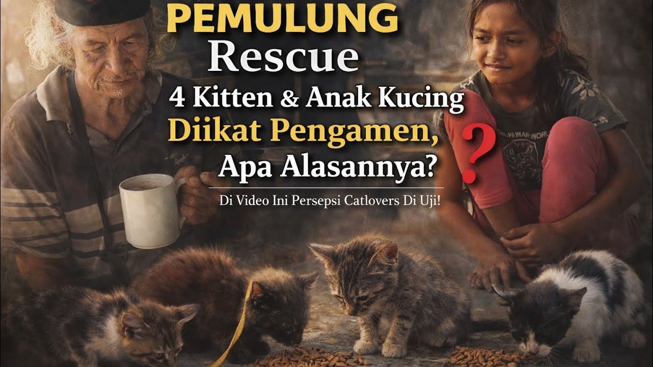 VIRAL! Anak Kucing Di Ikat Tali Lehernya Oleh Anak Kecil, Mengapa?