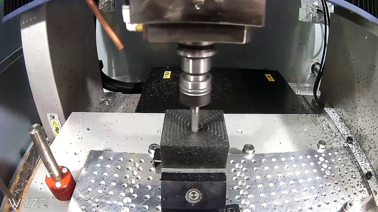 Roland MDX540SA Milling Delrin