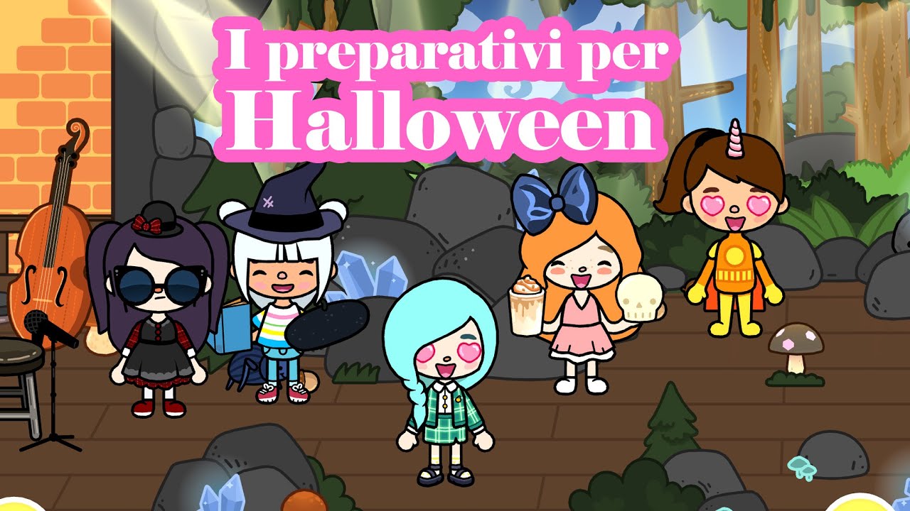 Prepariamoci per la festa di Halloween !  🎃 [ Toca life world storie ]