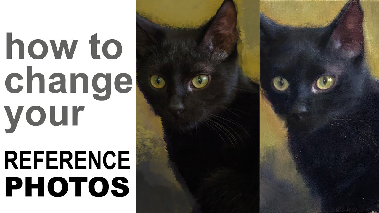 How To CHANGE Your Reference Photos For Oil Paintings. Follow These 7 EASY TIPS For Best Results