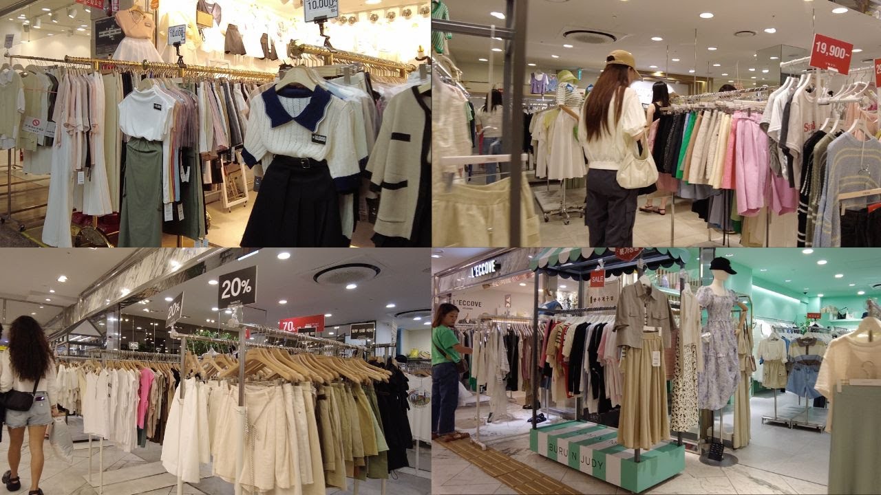 GOTO MALL Shopping Center in Gangnam | Shopping in Korea | Korean Summer Outfits | What To Wear ☀️